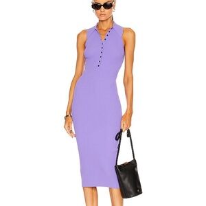 🔥Brand New A.L.C. Asher Dress Purple Amethyst XS
